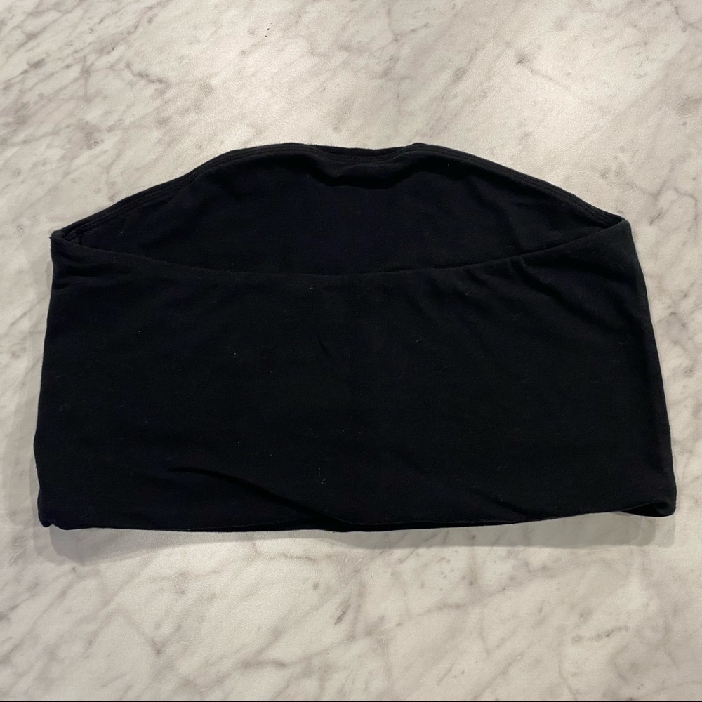 Champion Black Crop Tube Top - Picture 2 of 3